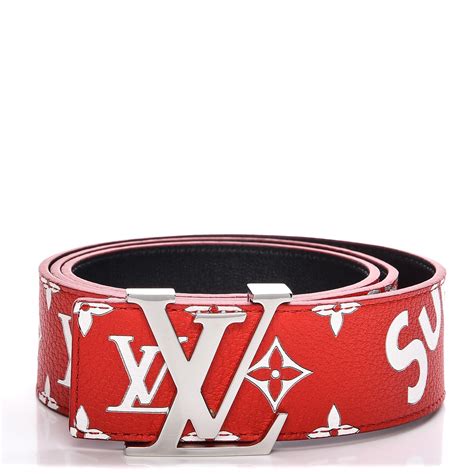 louis vuitton x supreme belt bag|louis vuitton supreme red belt.